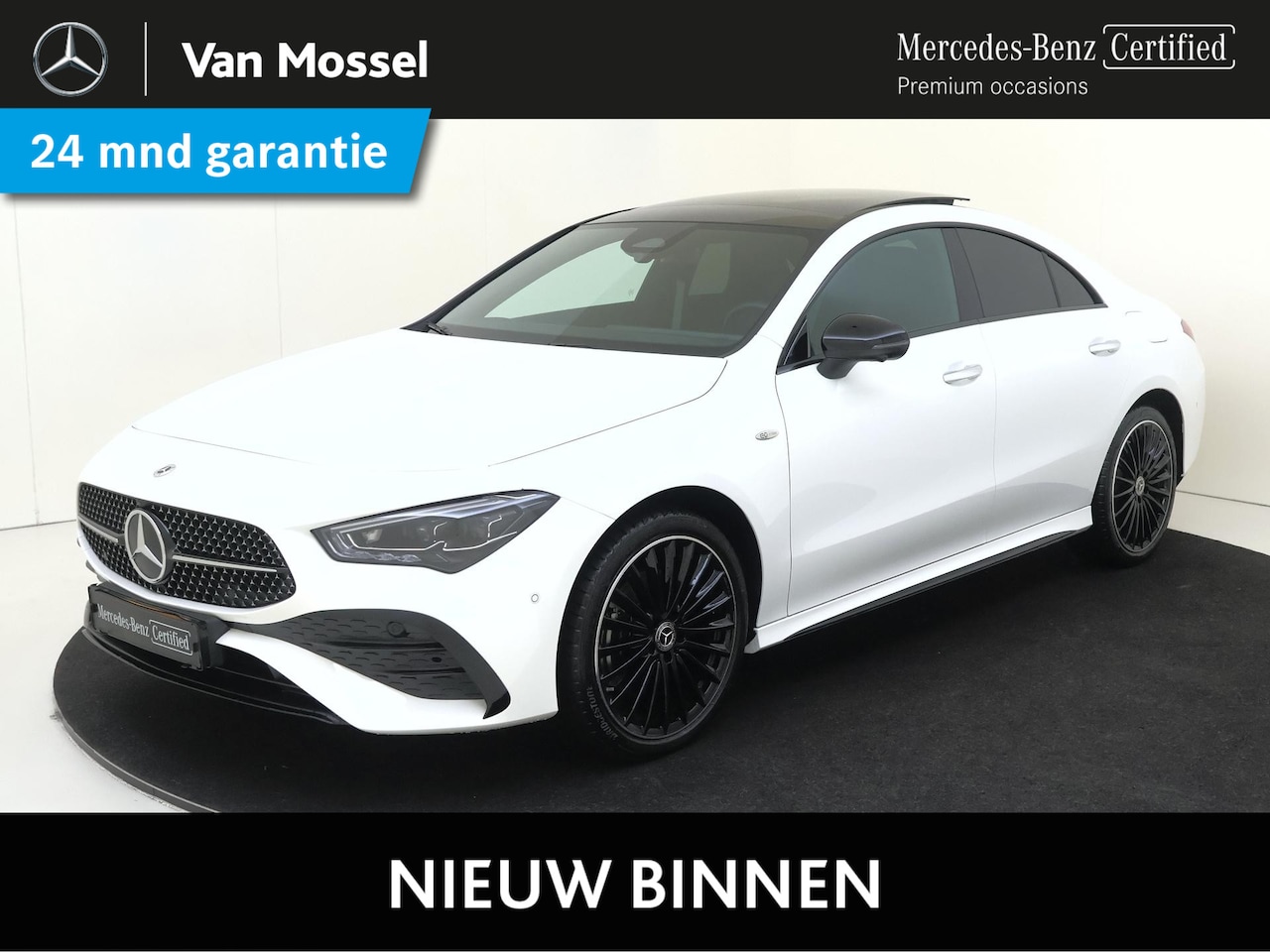 Mercedes-Benz CLA-Klasse - 250 e Business Solution AMG Panoramadak / Keyless / Memory Seats / Nightpakket / 360 Camer - AutoWereld.nl