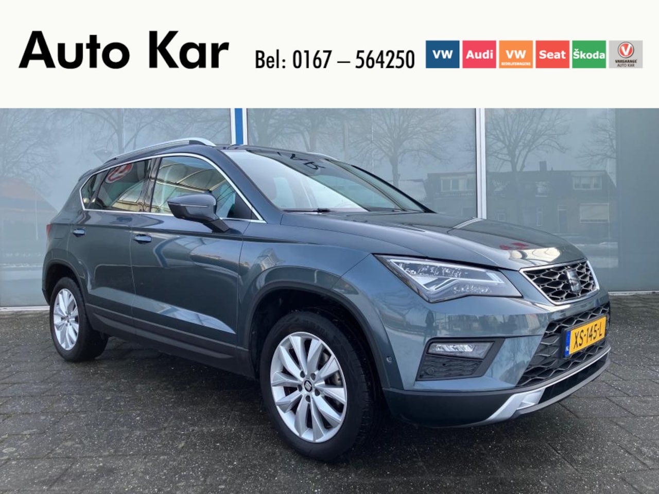 SEAT Ateca - 1.0 EcoTSI Style Business Intense Digitaal dashboard Trekhaak PDC en inparkeerhulp - AutoWereld.nl