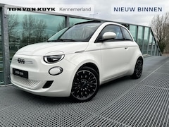 Fiat 500 C - Icon 42 kWh Cabrio, Climate control, 17 inch lichtmetalen velgen, Parkeer sensoren achter,