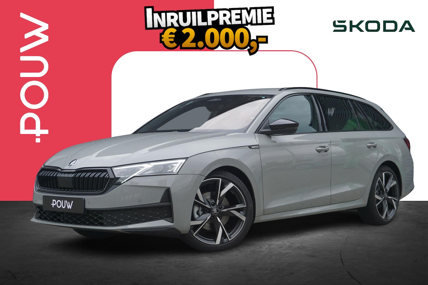 Skoda Octavia Combi - 1.5 TSI 150pk MHEV Sportline Tour | Navigatie Pakket | CANTON Sound - AutoWereld.nl