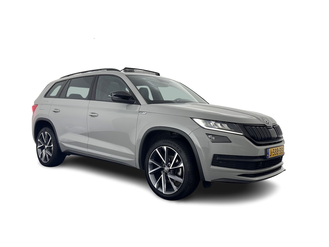 Skoda Kodiaq - 1.5 TSI SPORTLINE BUSINESS (INCL-BTW) *AUT | PANO | LEATHER-MICROFIBRE | FULL-LED | ADAPTI - AutoWereld.nl