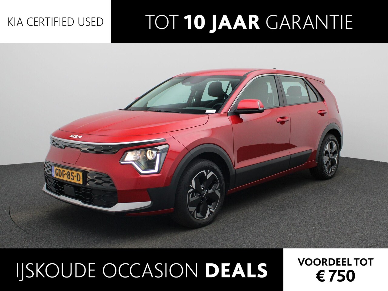 Kia Niro EV - Light Edition 64.8 kWh | Camera | Cruise Control | Navigatie | Parkeer Sensoren - AutoWereld.nl