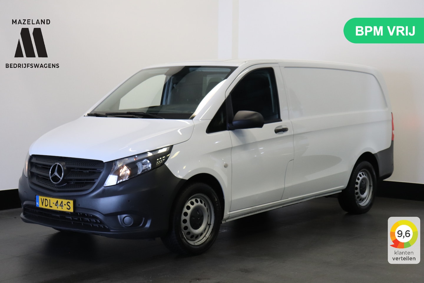 Mercedes-Benz Vito - 116 CDI Lang Automaat EURO 6 - A/C Climate - Cruise - PDC - €18.900,- Excl. - AutoWereld.nl