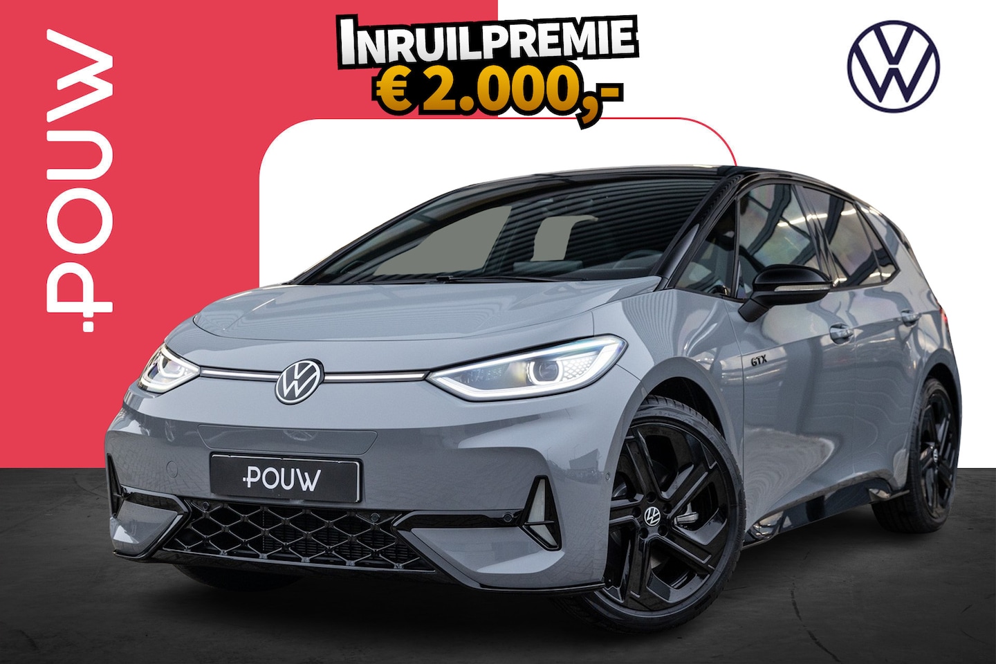 Volkswagen ID.3 - GTX 326pk Performance 79 kWh | Panoramadak | Trekhaak - AutoWereld.nl