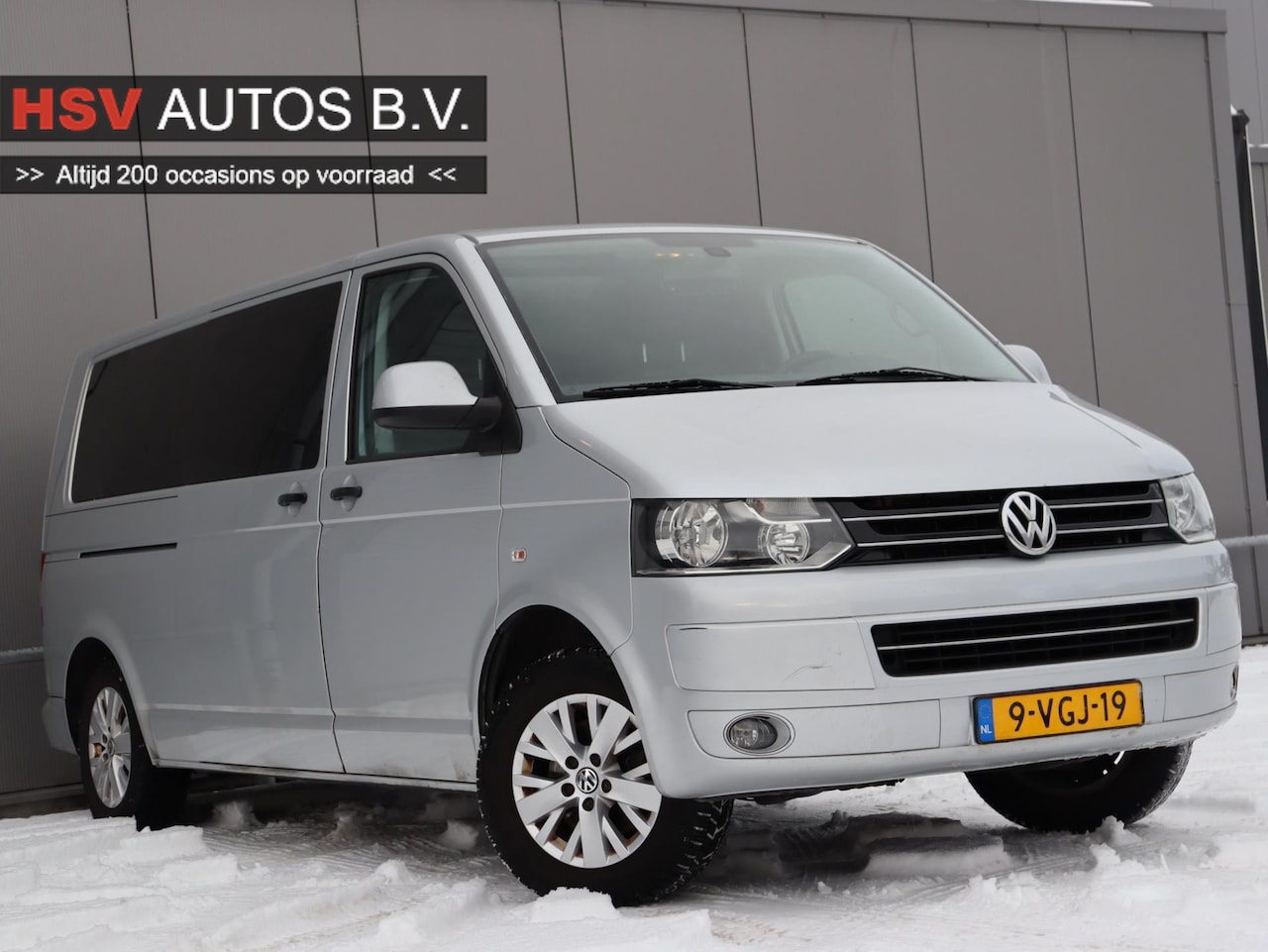 Volkswagen Transporter - 2.0 TDI L2H1 DC airco cruise org NL - AutoWereld.nl