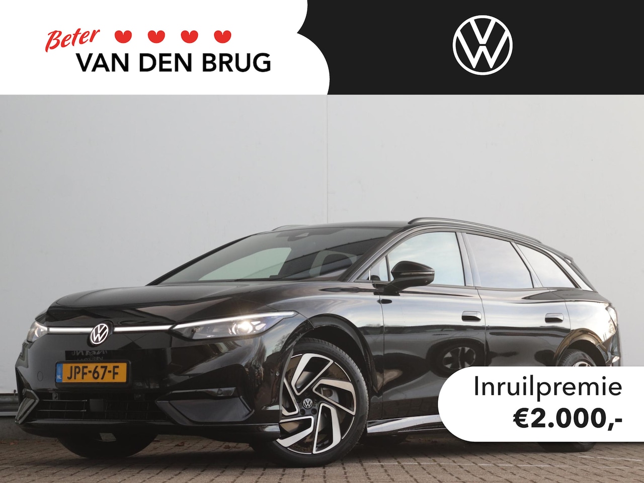 Volkswagen ID.7 Tourer - Pro Limited Edition 77 kWh | Trekhaak | 20" velgen | Matrix LED | 360° camera | Head-up di - AutoWereld.nl