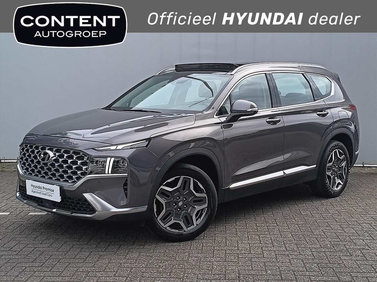 Hyundai Santa Fe - 1.6 T-GDi PHEV Plug-In Comfort Smart Sky |Schuifdak |Krell-audiosysteem - AutoWereld.nl