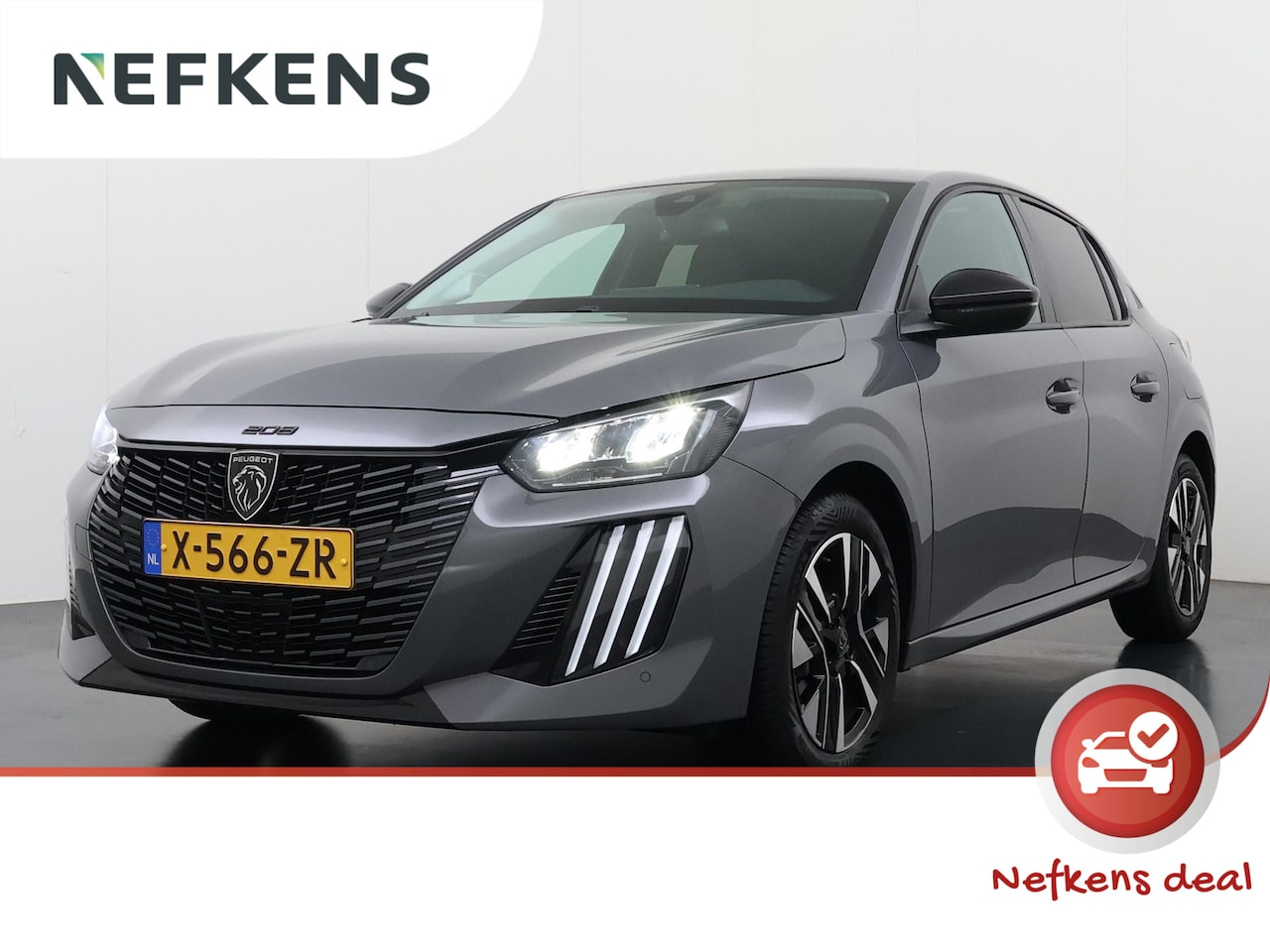 Peugeot 208 - Hybrid 100 e-DCS6 Allure | LED koplampen | Parkeersensoren voor + achter | Getint glas | N - AutoWereld.nl