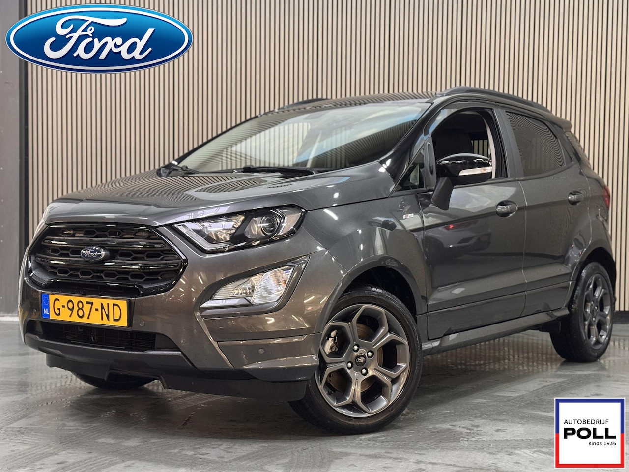 Ford EcoSport - 125pk ST-Line Black Navi B&O Camera Winter Parking Dodehoek pack Privacy Glass Dealeronder - AutoWereld.nl