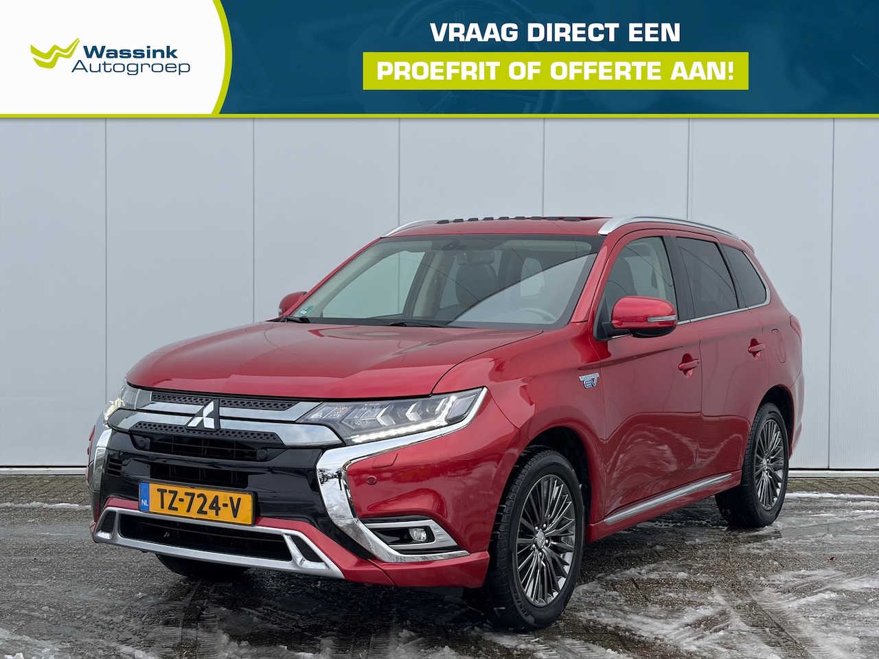 Mitsubishi Outlander - 2.4 PHEV 240pk 4WD Aut Intense+ | Camera | Stoel- stuurwielverwarming | Glazen schuif- kan - AutoWereld.nl