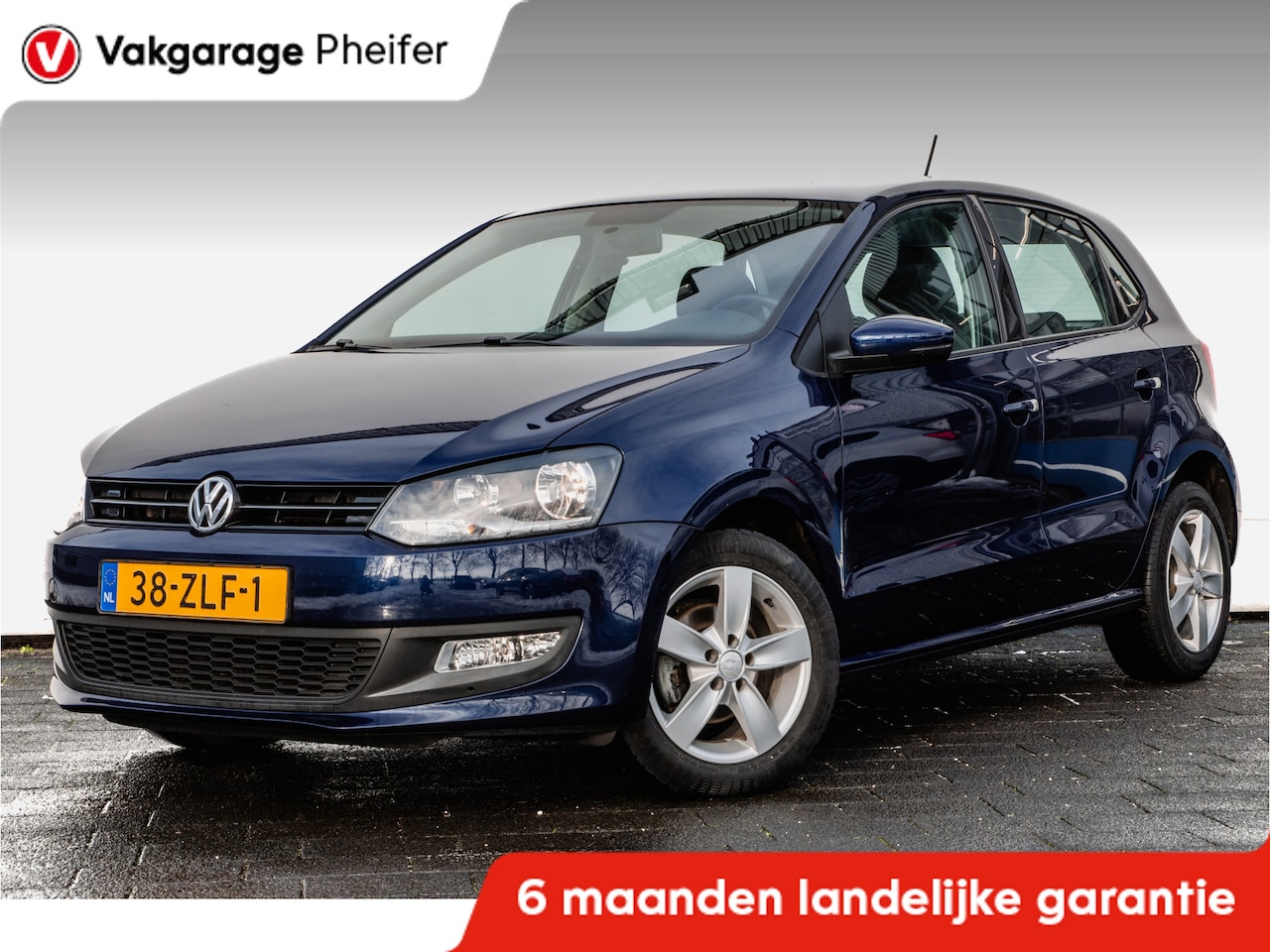 Volkswagen Polo - 1.2 TSI BlueMotion Comfort Edition Airco/ Cruise control/ Tel. bluetooth/ Lmv - AutoWereld.nl