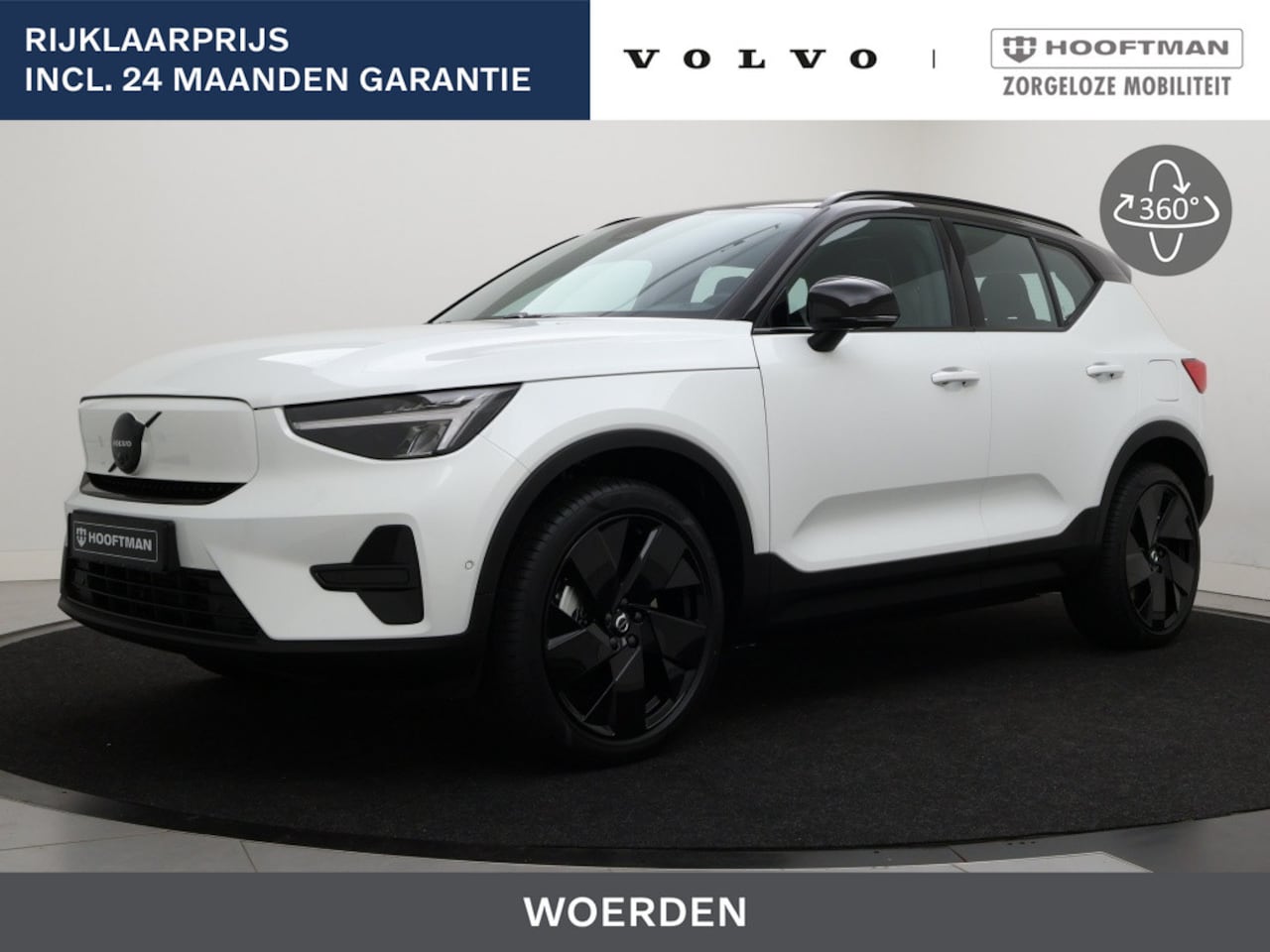 Volvo EX40 - EXTENDED RANGE (SINGLE) BLACK EDITION PLUS SCHUIFDAK 360GR CAM - AutoWereld.nl