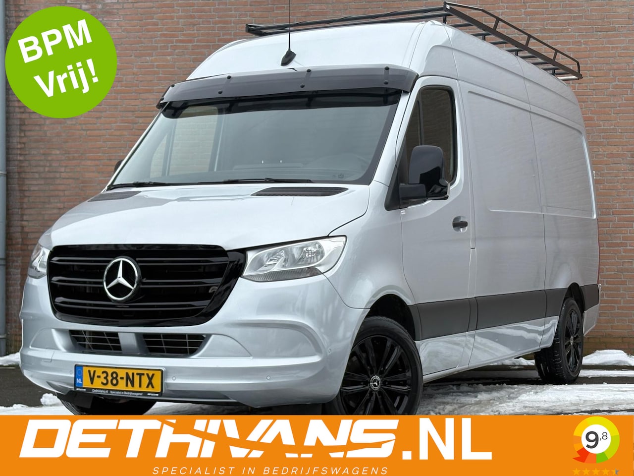 Mercedes-Benz Sprinter - 315CDI 150PK L2H2 9G-Tronic / Imperiaal / M-Bux / Carplay - AutoWereld.nl