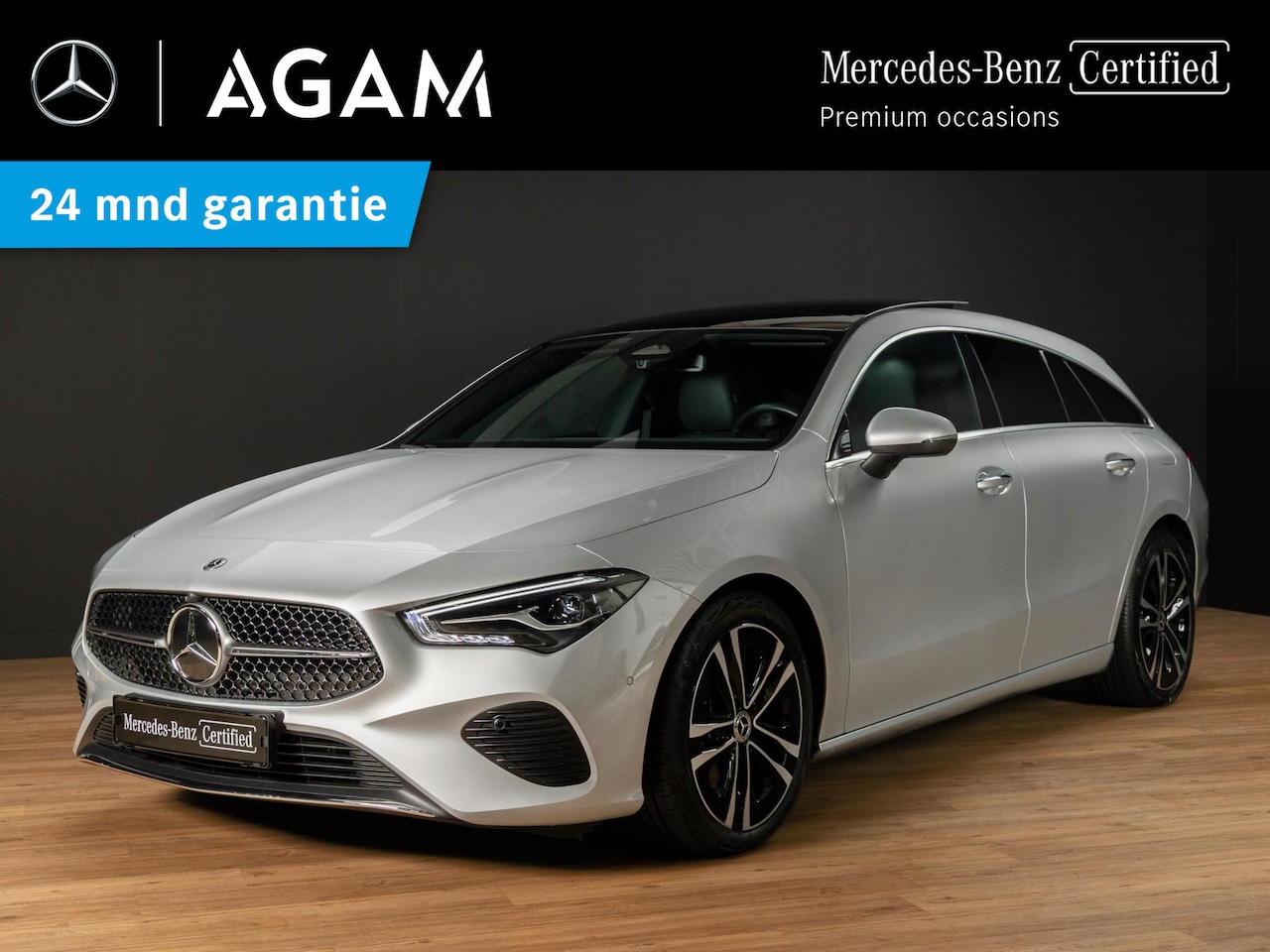Mercedes-Benz CLA-klasse Shooting Brake - 200 Luxury Line Panorama dak | Trekhaak - AutoWereld.nl