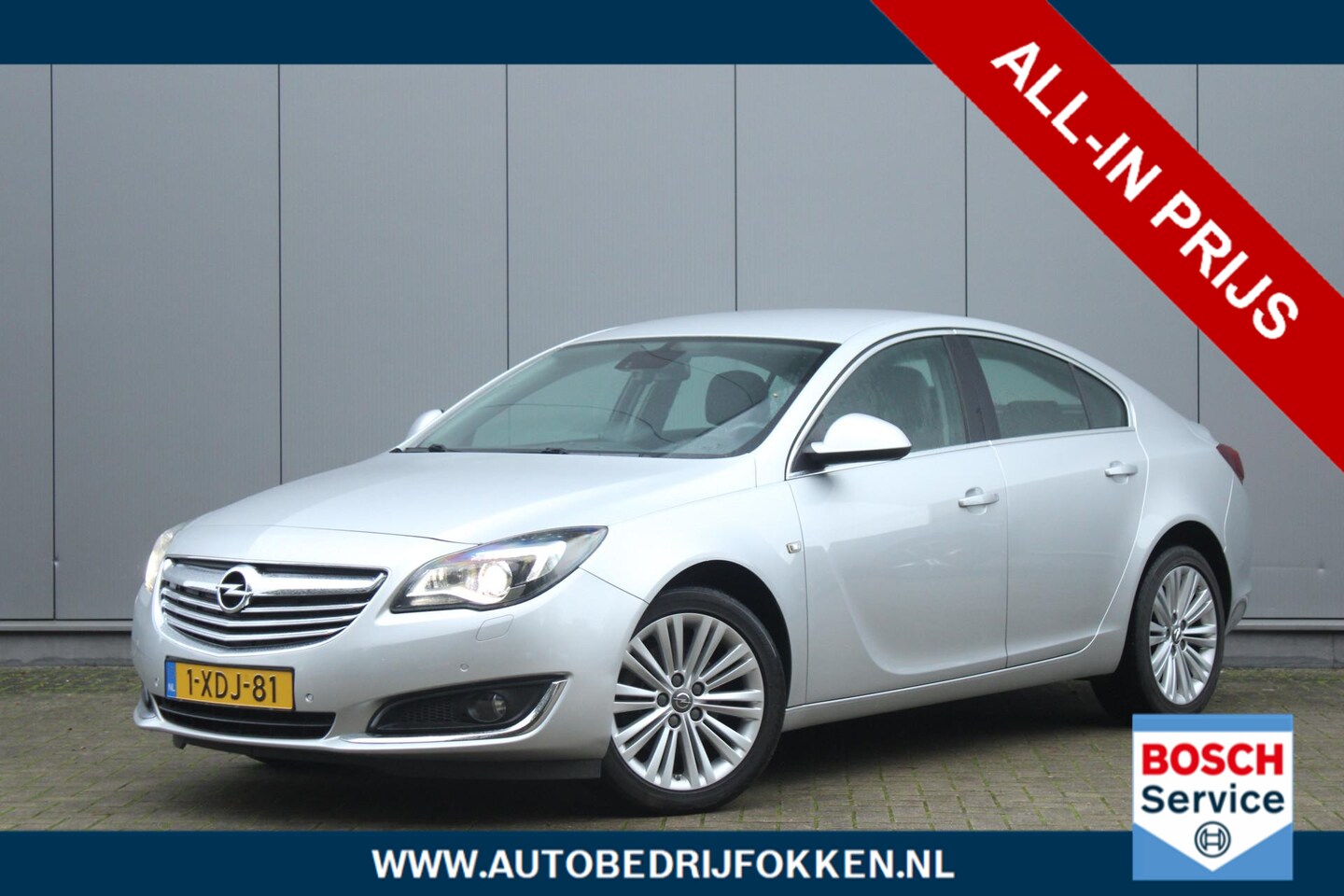 Opel Insignia - 1.6 T 170pk Cosmo | Bi-Xenon | Navigatie | Trekhaak | Cruise control | Climate control | H - AutoWereld.nl