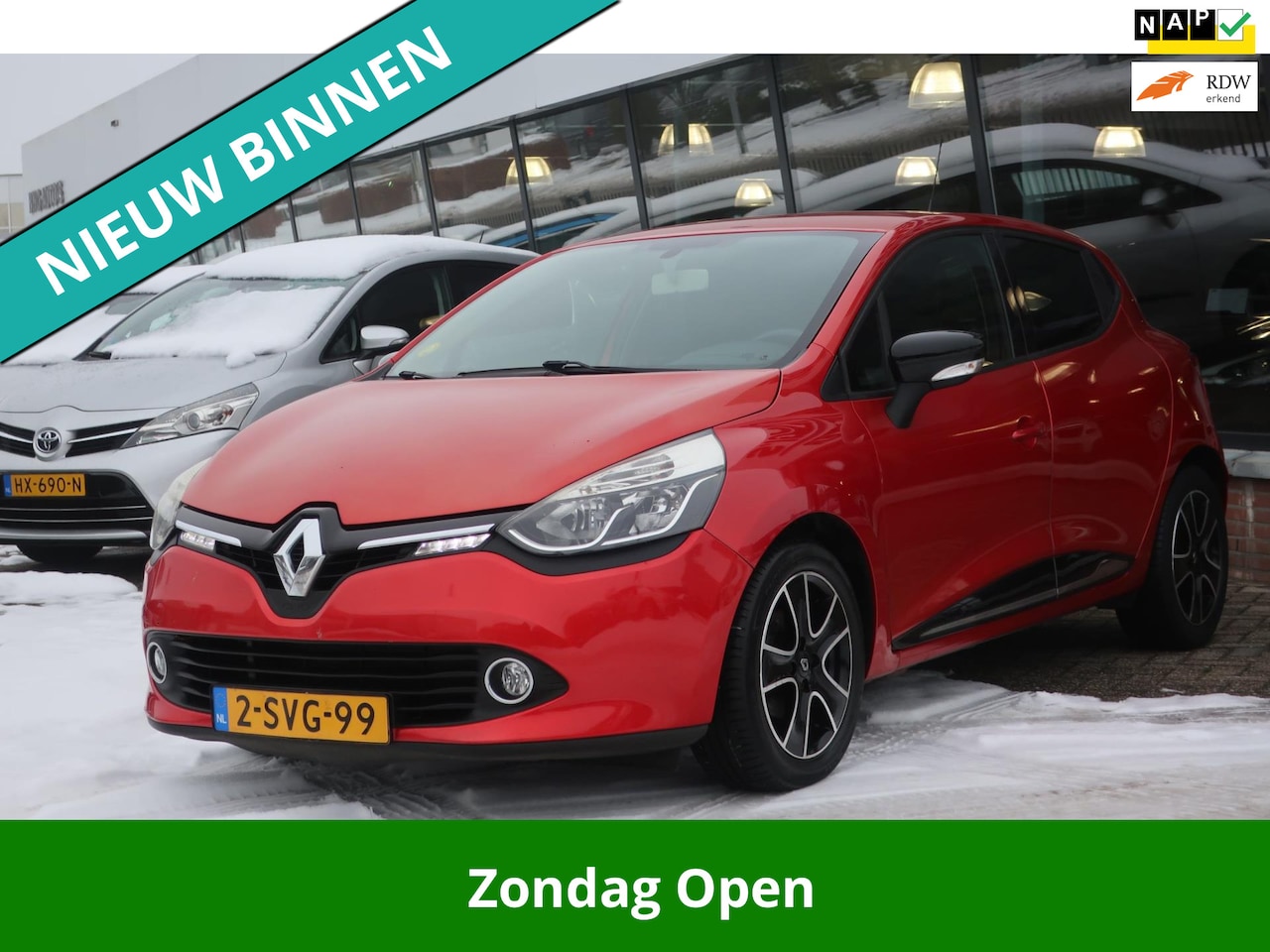 Renault Clio - 1.5 dCi ECO Dynamique 1e EIG_LED_NAVI_CRUIS_LMV. - AutoWereld.nl