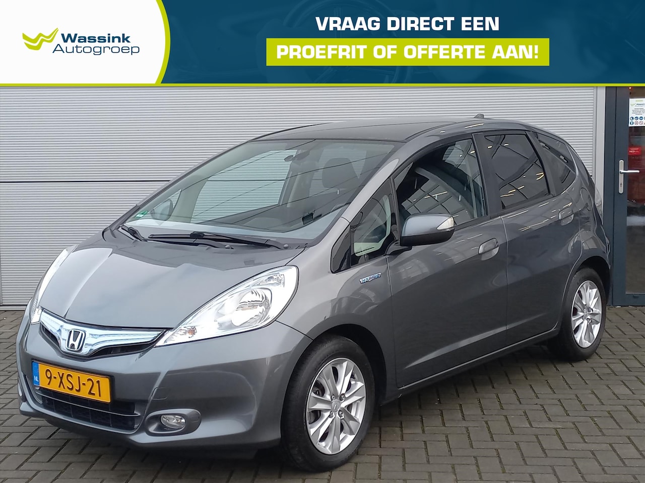 Honda Jazz - Hybrid 1.4 i-VTEC 102pk CVT Automaat Elegance | Climate control | Panorama dak | Lm-velgen - AutoWereld.nl