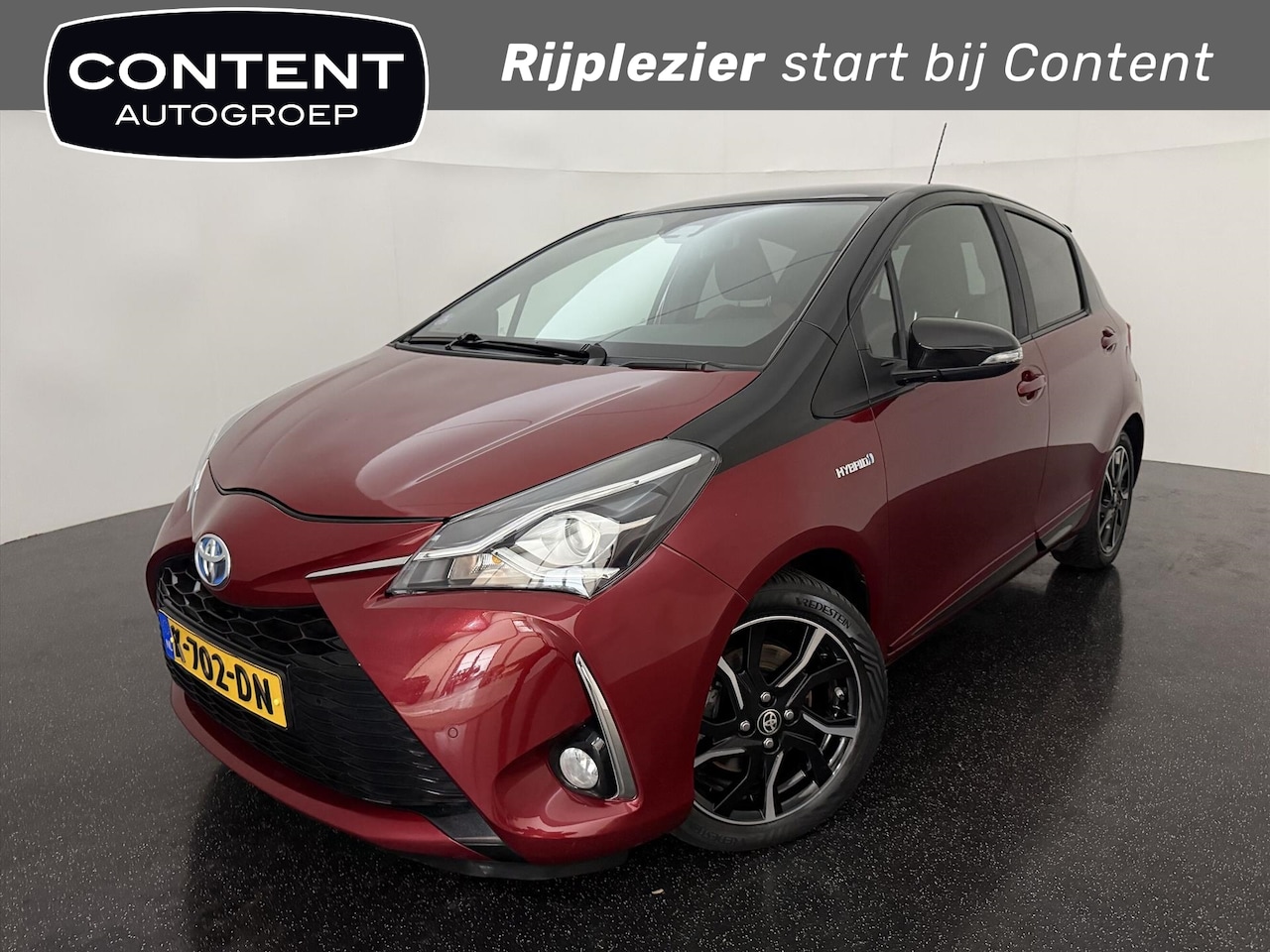 Toyota Yaris - 1.5 Full Hybrid 100pk 5D Aut Dynamic Bi-Tone - AutoWereld.nl