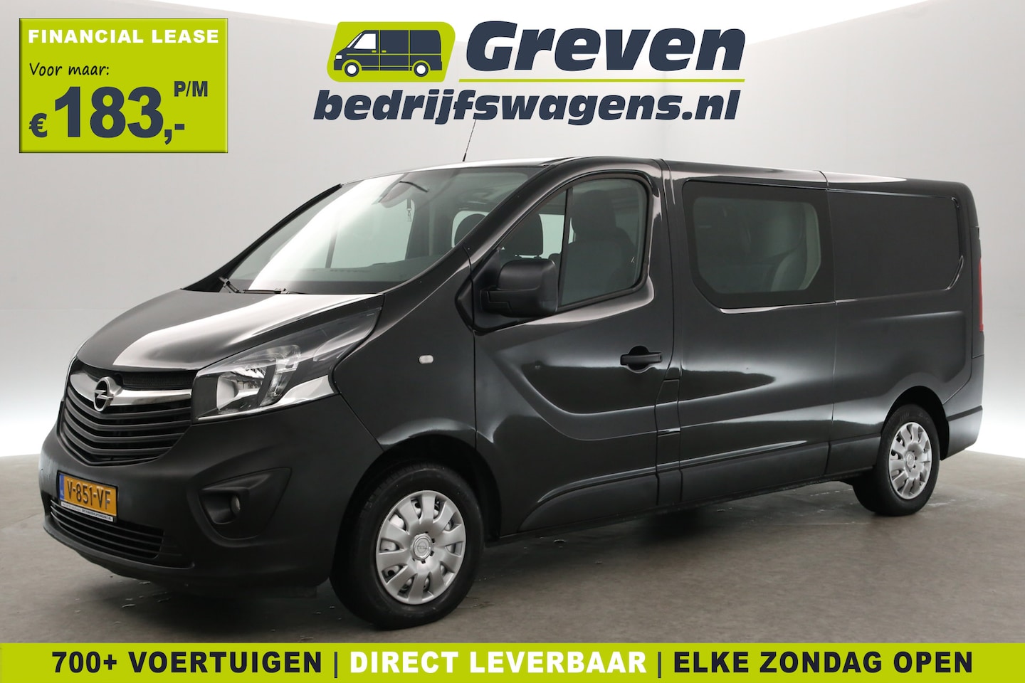 Opel Vivaro - 1.6 CDTI L2H1 | DC | Airco | Cruise | Camera | Trekh. | Navigatie | Parkeersens. - AutoWereld.nl