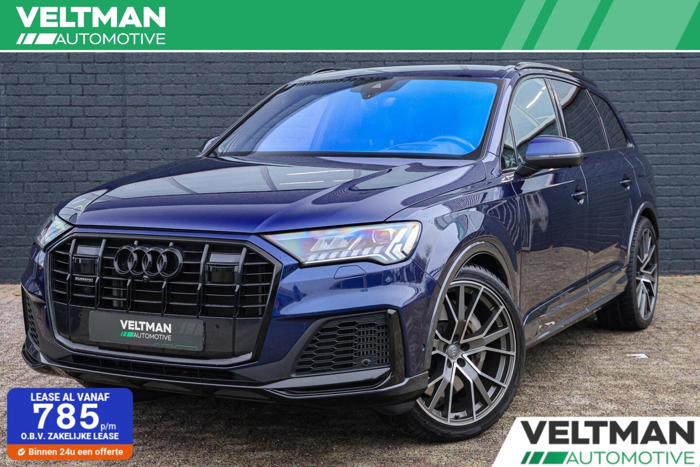 Audi Q7 - 55 TFSI e quattro S-Line TREKHAAK HEAD UP MATRIX LED LUCHTVERING - AutoWereld.nl