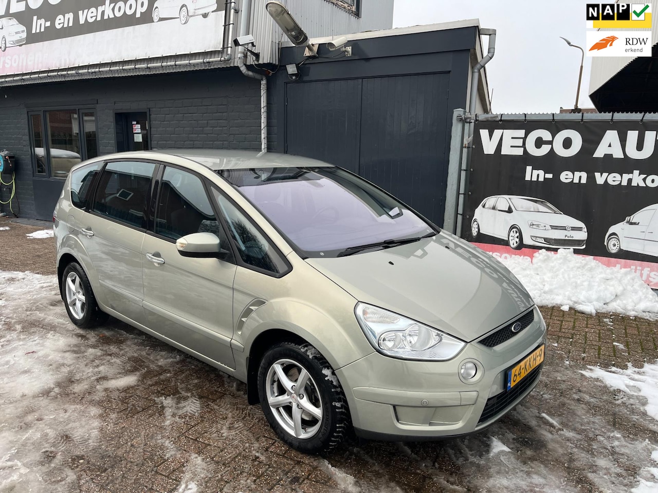 Ford S-Max - 2.0 Trend airco nette auto dealer onderhouden - AutoWereld.nl