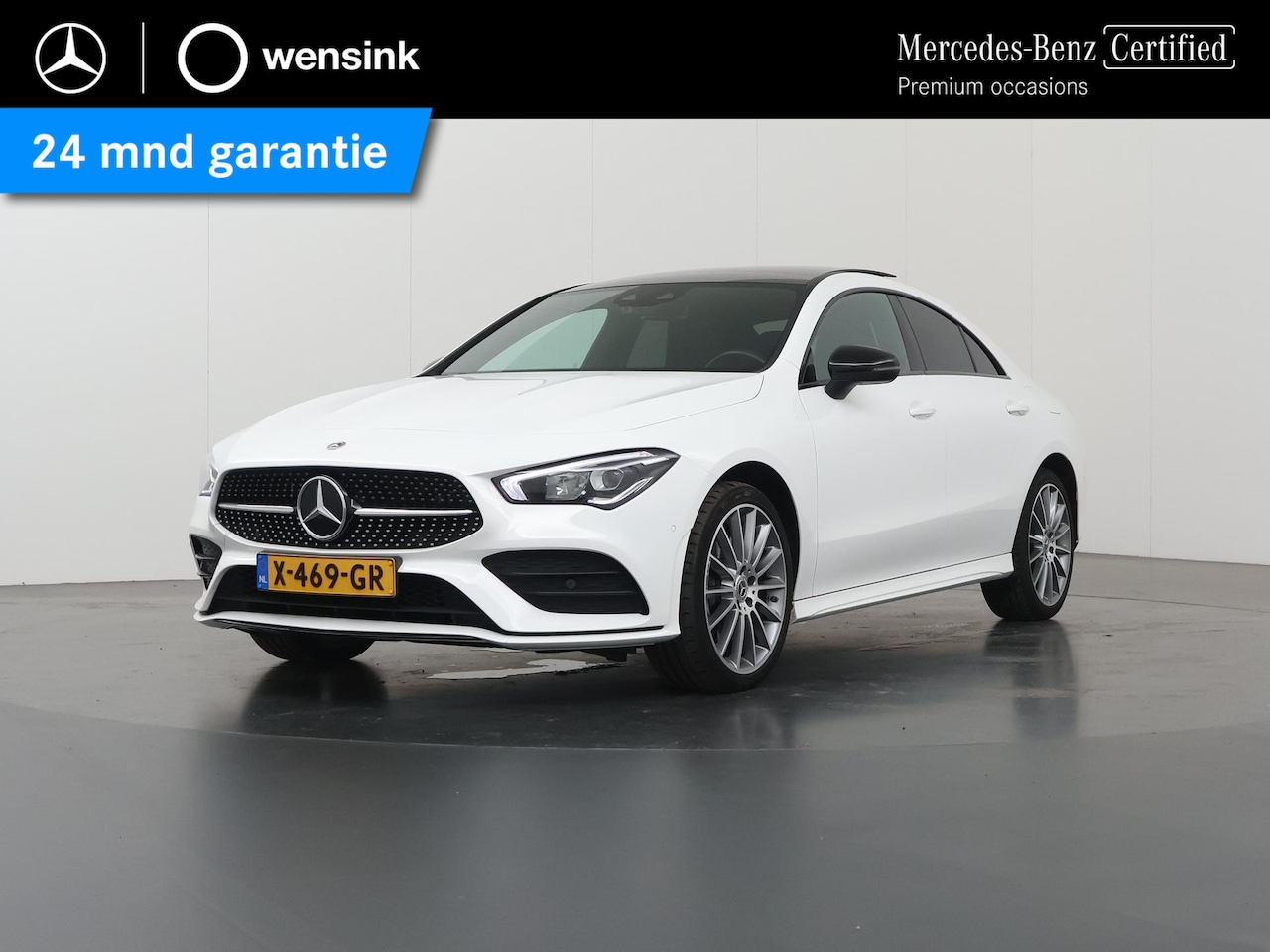 Mercedes-Benz CLA-Klasse - 250 e AMG Line | Panoramadak | Night | Stoelverwarming | Sfeerverlichting | Widescreen | - AutoWereld.nl