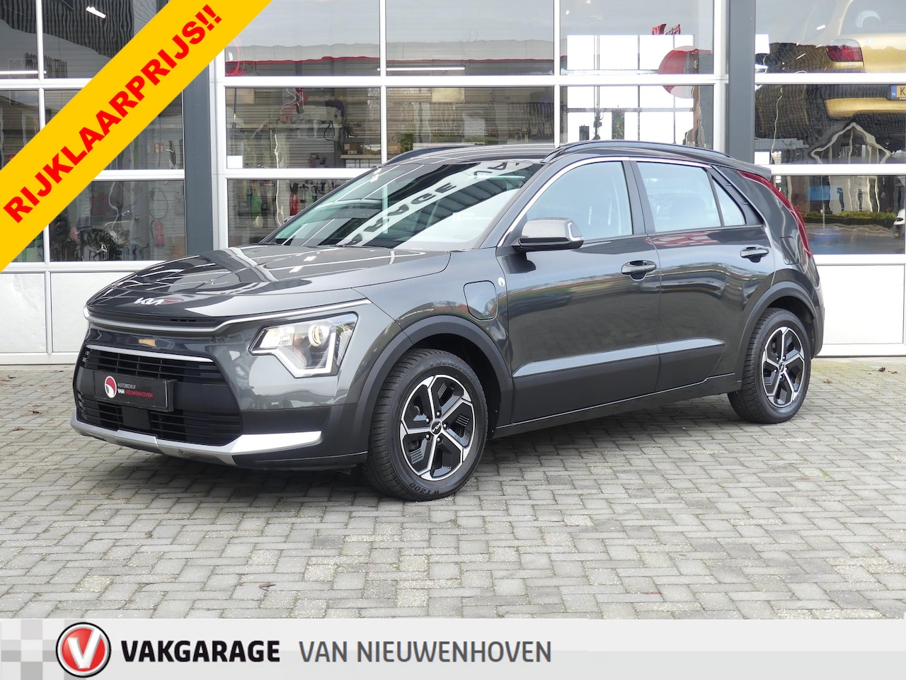 Kia Niro - 1.6 GDi PHEV DynamicLine *t/m 10de bouwjaar garantie! - AutoWereld.nl