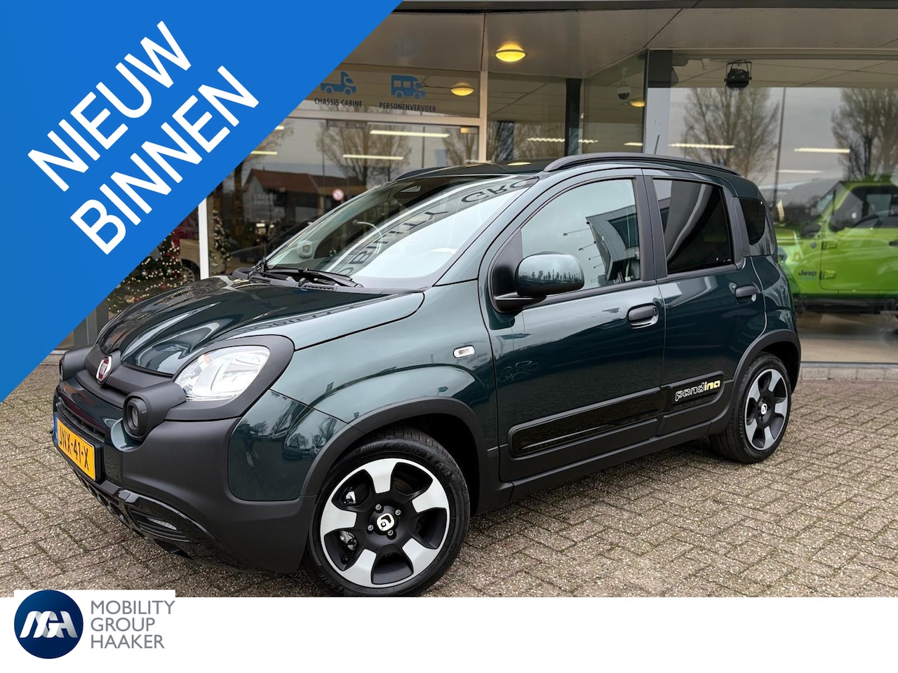 Fiat Panda - 1.0 Hybrid RED Cross | Carplay | Airco | Cruise control | Parkeersensoren | - AutoWereld.nl