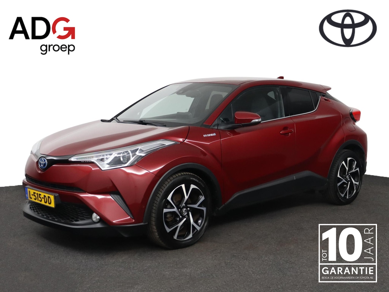 Toyota C-HR - 1.8 Hybrid Style | Trekhaak | Stoelverwarming | Navigatie | - AutoWereld.nl