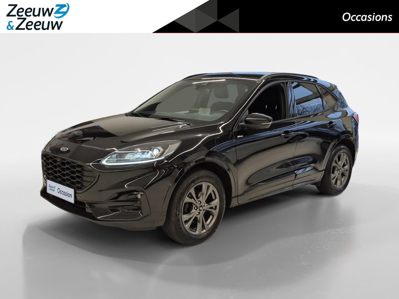 Ford Kuga - 2.5 PHEV ST-Line X | Climate Control | Cruise Control | Navigatie | Trekhaak | Half ledere - AutoWereld.nl