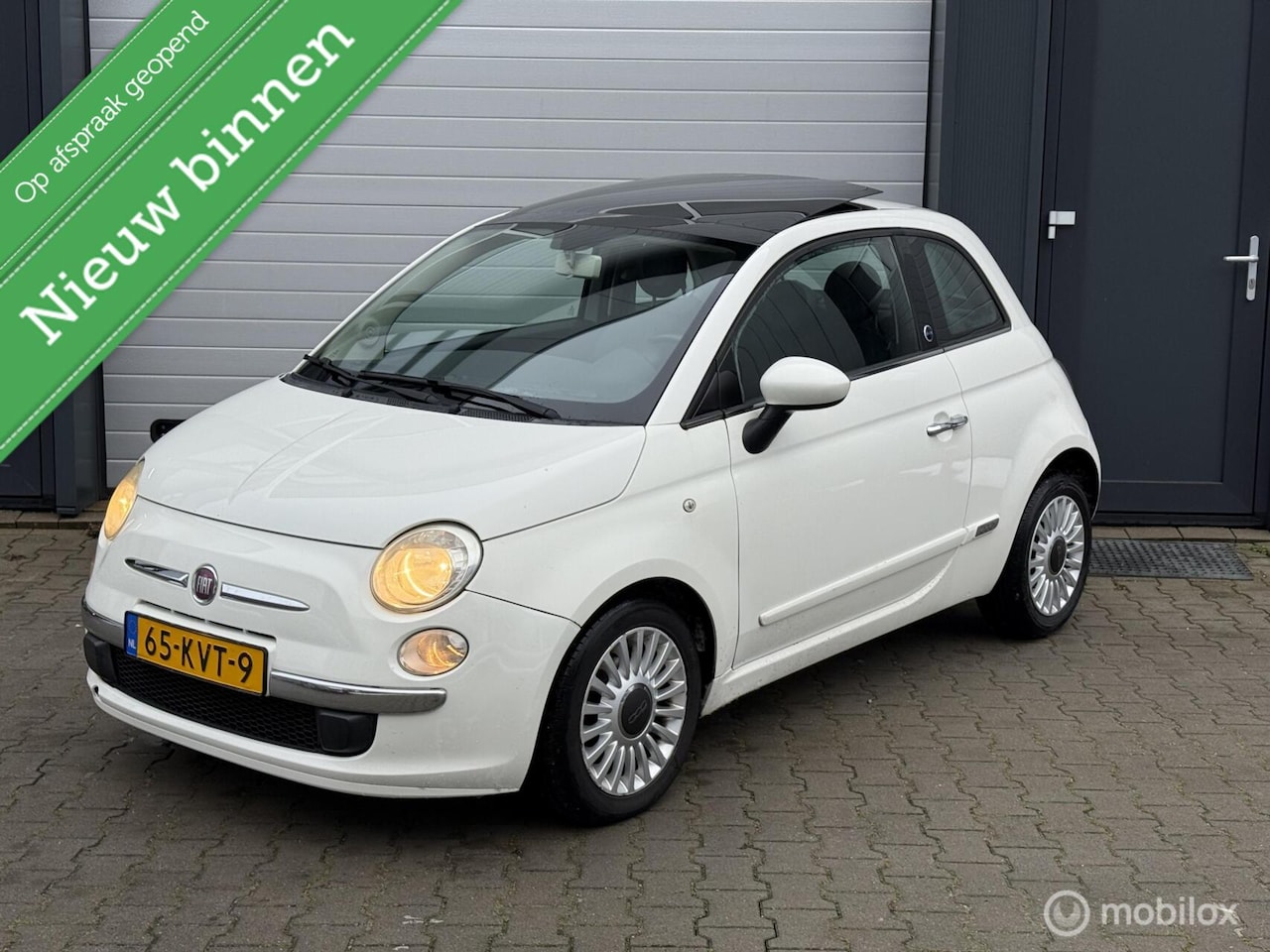 Fiat 500 - 1.2 Lounge| Pdc| Pano|Airco| Automaat - AutoWereld.nl