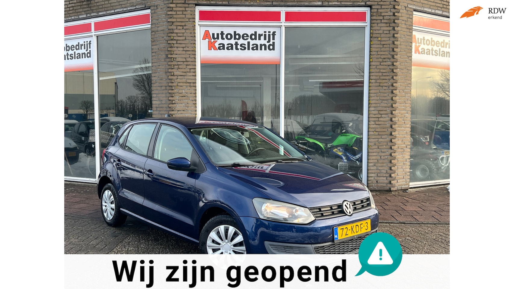 Volkswagen Polo - 1.2-12V Trendline 5 Drs - NL Auto - Carplay - AutoWereld.nl