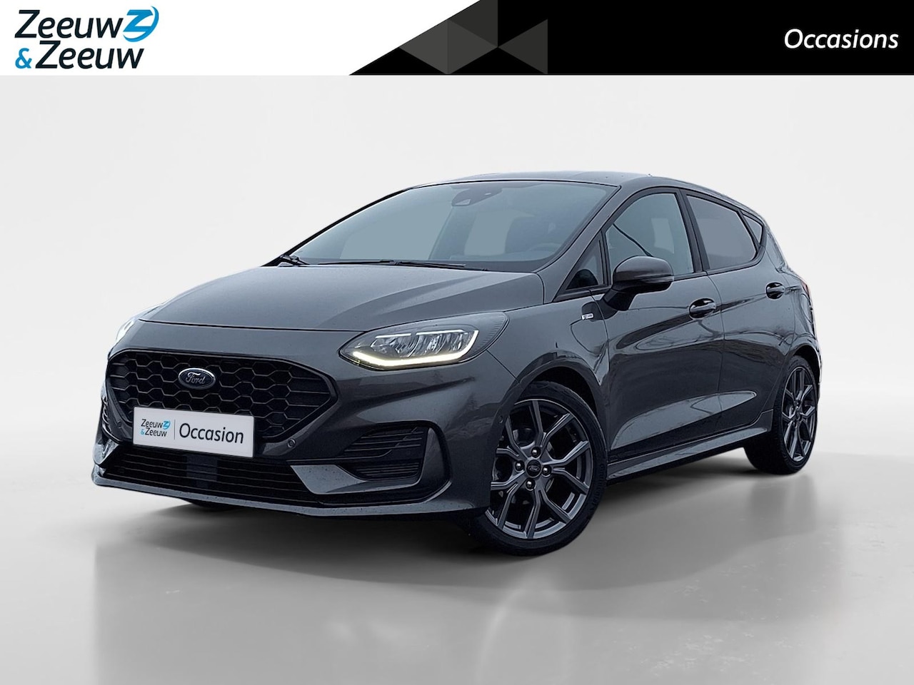 Ford Fiesta - 1.0 EcoBoost Hybrid ST-Line X 125PK | Adaptieve Cruise Control | Camera | Trekhaak |  Priv - AutoWereld.nl