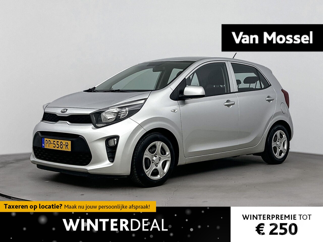 Kia Picanto - 1.0 CVVT EconomyPlusLine 67Pk | Airco | Radio | Elektrische Ramen Voor | Bluetooth Telefoo - AutoWereld.nl