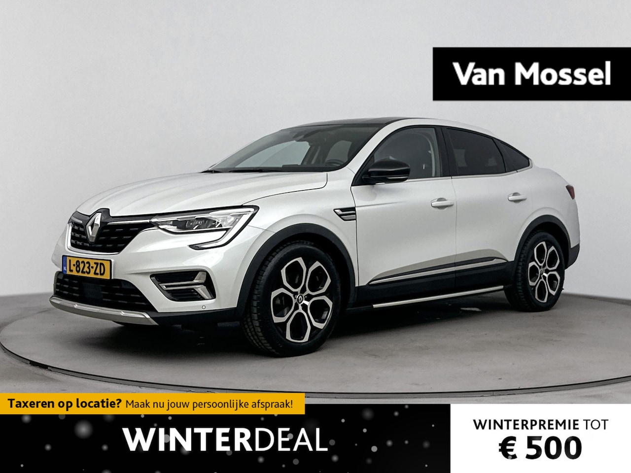 Renault Arkana - 1.6 E-Tech Hybrid Intens 145PK | Sidesteps | Trekhaak | Achteruitrijcamera | Navigatie | C - AutoWereld.nl