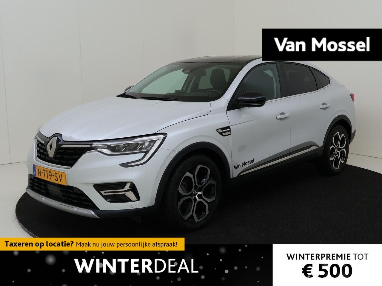 Renault Arkana - 1.6 E-Tech Hybrid 145 Intens |BTW| AUTOMAAT| Cruise & Climate Control | Navigatie | Achter - AutoWereld.nl