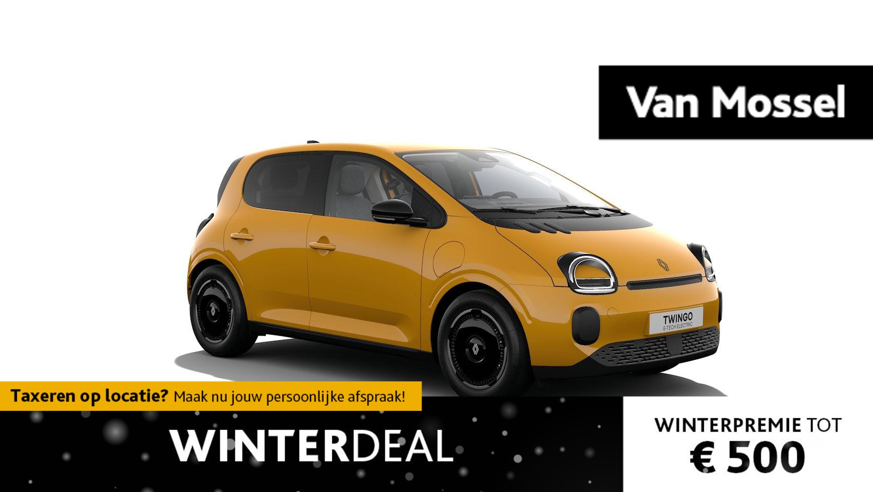 Renault Twingo - urban range techno 27.5 kWh | NU al te bestellen via van Mossel Vlaardingen | Prive Lease - AutoWereld.nl