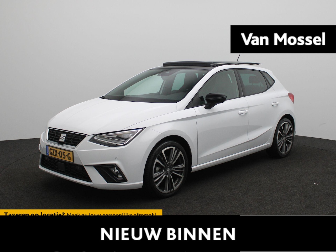 SEAT Ibiza - 1.0 EcoTSI FR Anniversary | Airco | Parkeersensoren v+a | Panoramadak | Lichtmetalen velge - AutoWereld.nl