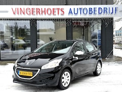 Peugeot 208 - Benzine 5-Deurs Zwart * Airco * Cruise Control * KM Autopas * Achterspoiler * Stuurbekrach