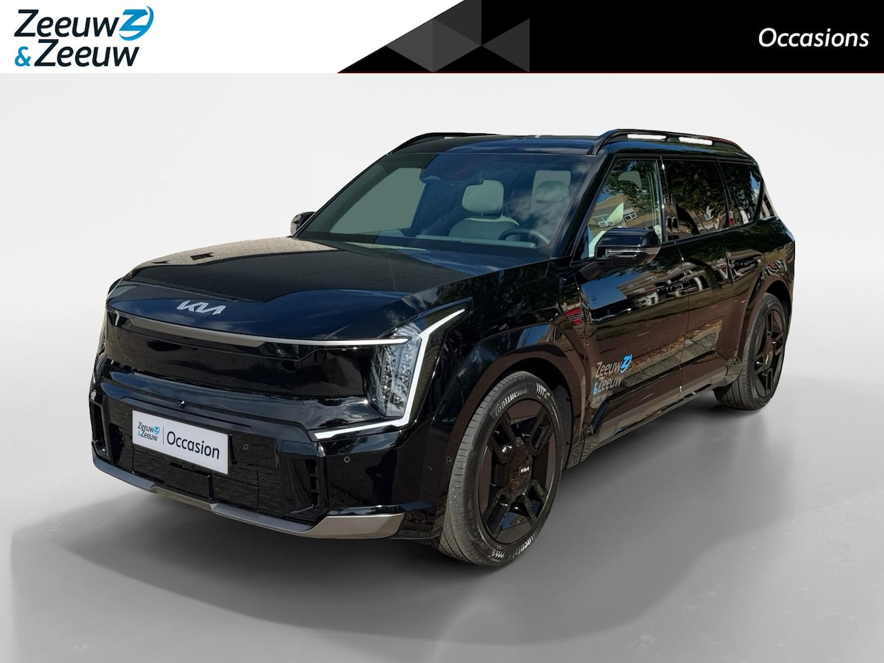 Kia EV9 - GT-Line AWD 99.8 kWh | Airco | Navi | Camera | LM Velgen | Leder | Privacy glass | LAGE BI - AutoWereld.nl