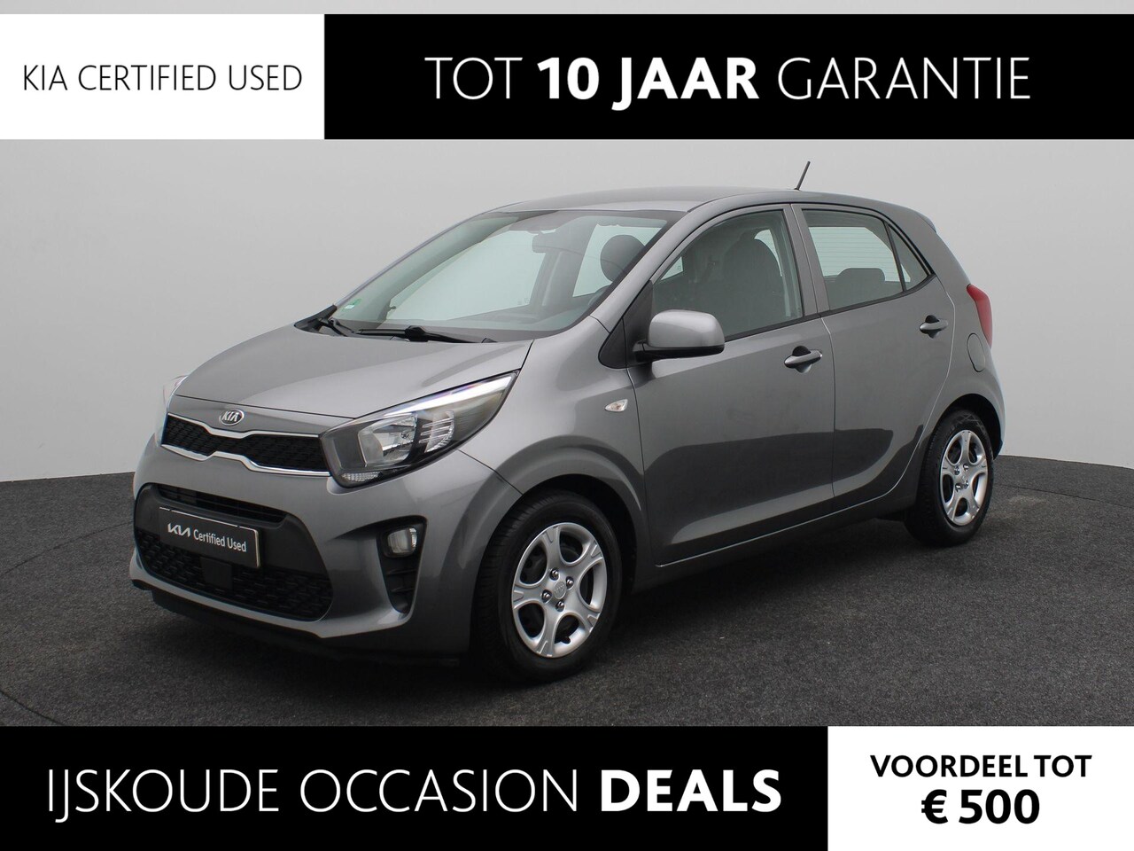 Kia Picanto - 1.0 DPi ComfortLine Airco | Cruise | Elektr. ramen | Radio | Bluetooth - AutoWereld.nl