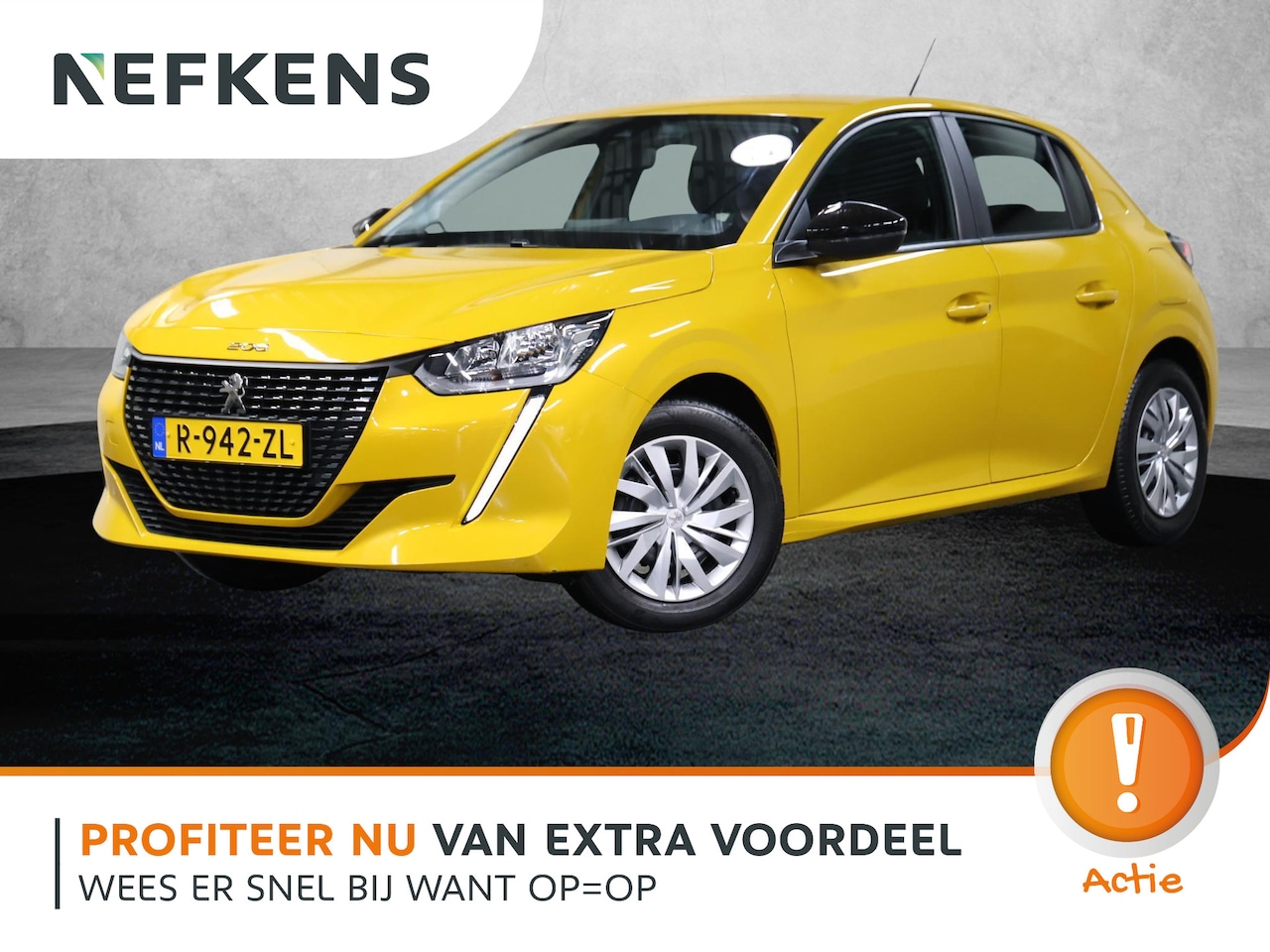 Peugeot 208 - 1.2 75PK Active | AppleCarplay/AndroidAuto | Airco | Lederen Stuurwiel | DAB Radio | Cruis - AutoWereld.nl
