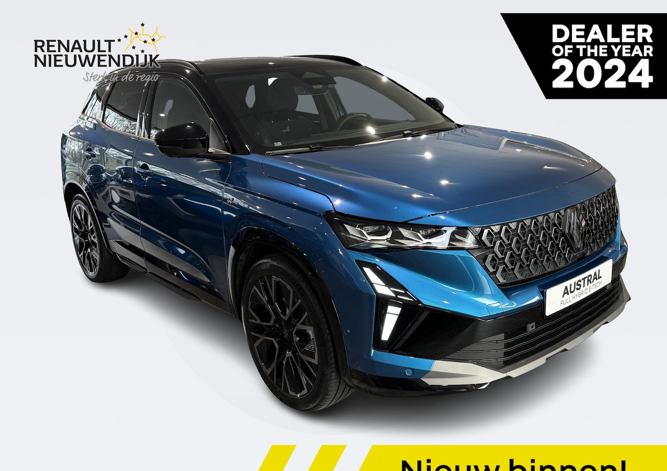 Renault Austral - 1.2 E-Tech full hybrid 200 esprit Alpine / PACK AROUND VIEW CAMERA / PACK LIGHT & SOUND / - AutoWereld.nl