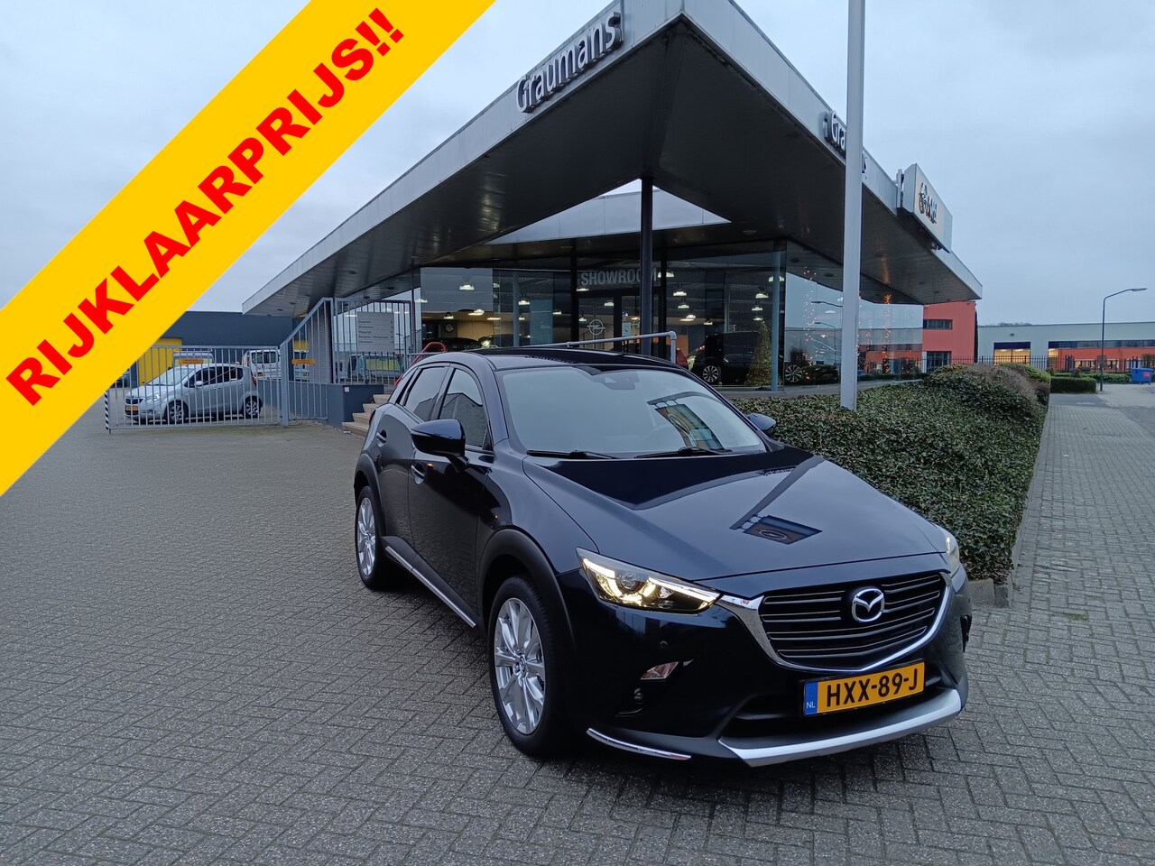 Mazda CX-3 - 2.0 SkyActiv-G 120 GT-M Line AUTOMAAT, Navi, Clima, Head-up, 18" etc. incl. 12 MND BOVAGGA - AutoWereld.nl