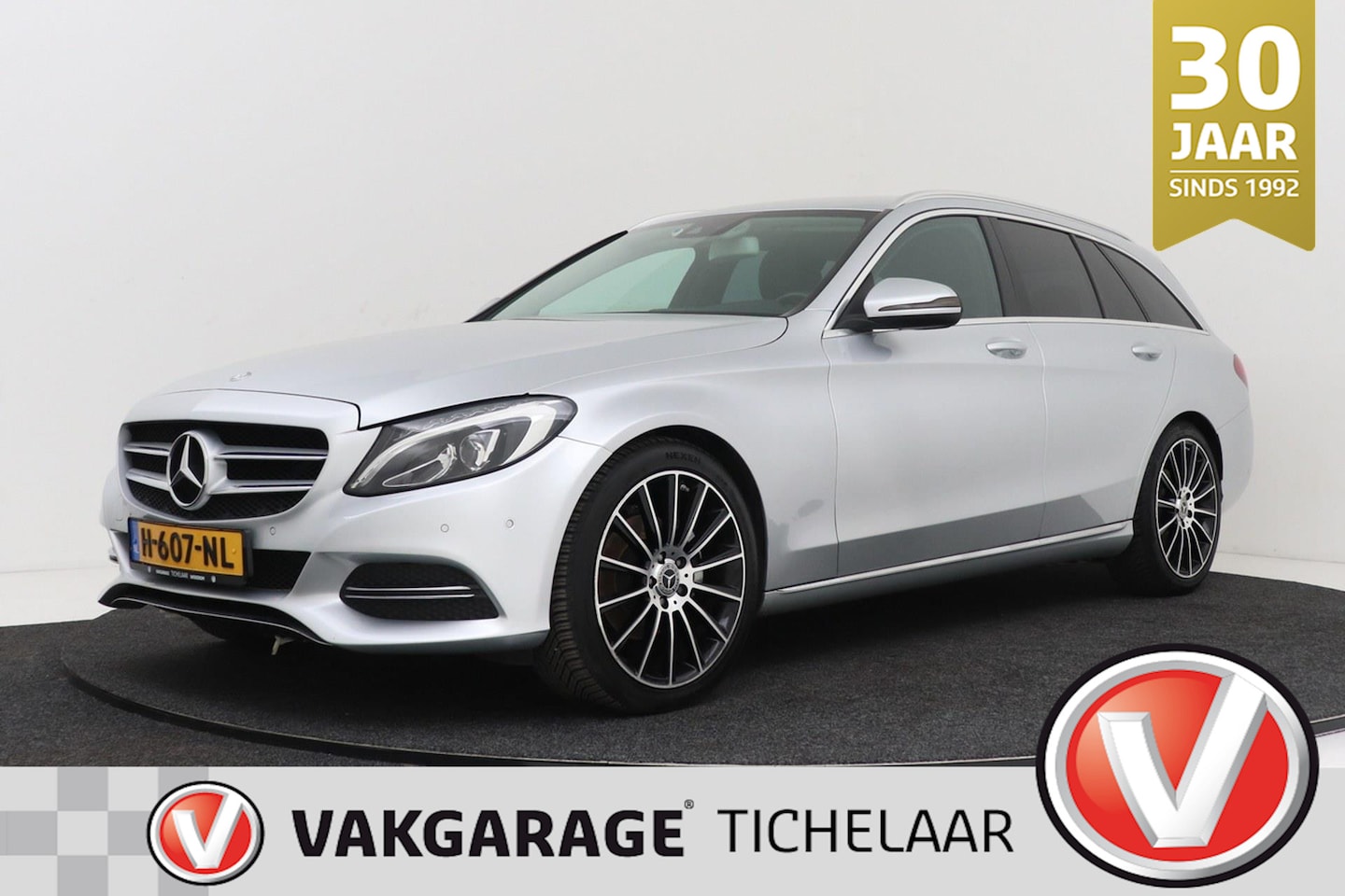 Mercedes-Benz C-klasse Estate - 200 Prestige | Trekhaak | Sportstoelen | Navigatie | - AutoWereld.nl