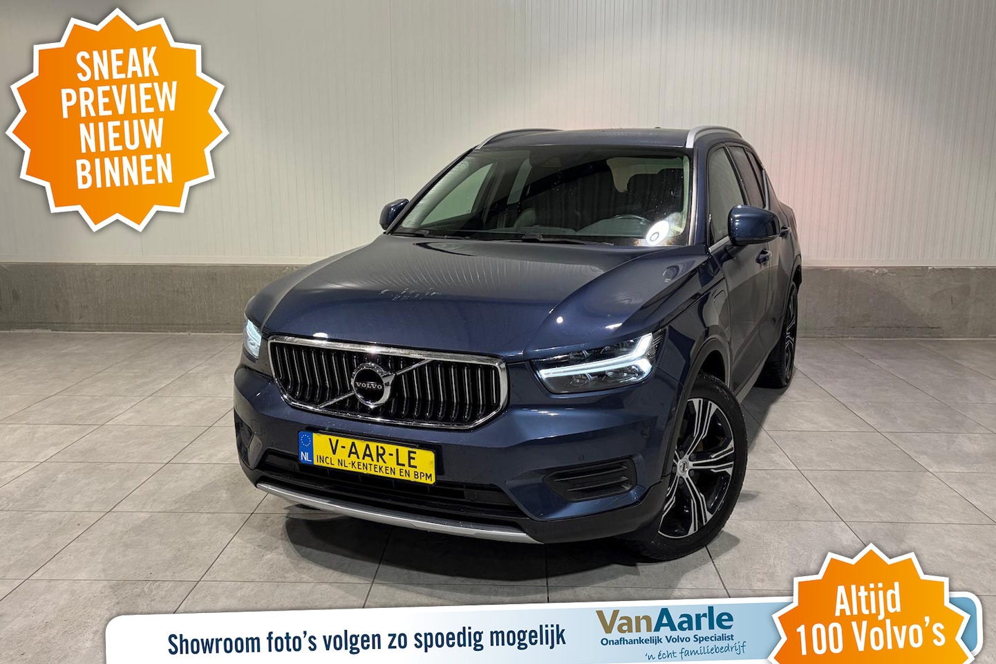 Volvo XC40 - T5 Aut. Plug-in Hybrid Inscription Leder Parkeercamera 262pk - AutoWereld.nl