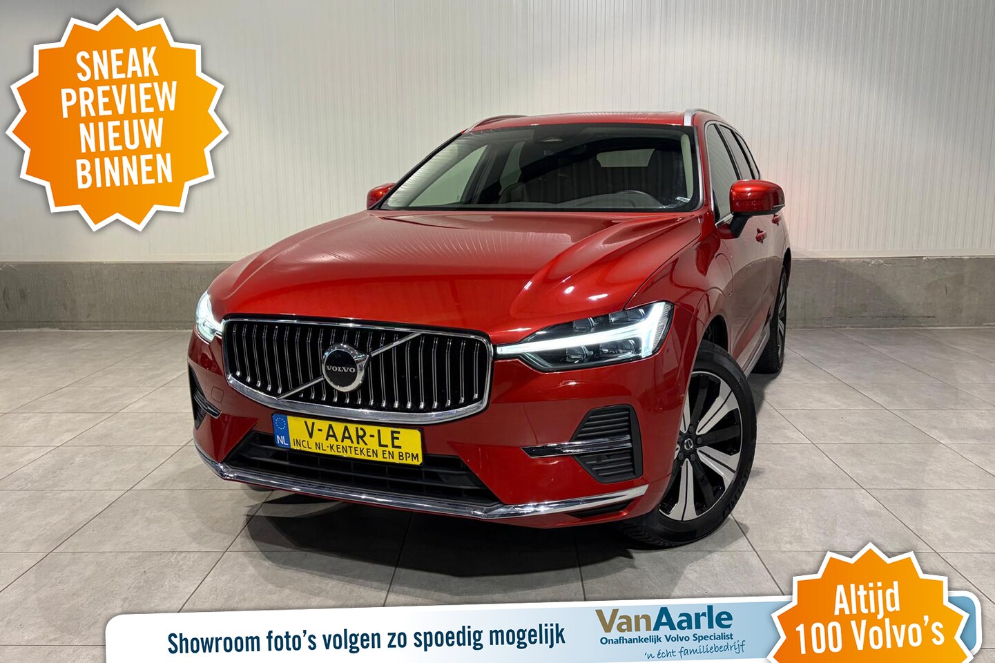 Volvo XC60 - T6 Aut. LongRange Plus Bright Leder Trekhaak Parkeercamera 350pk - AutoWereld.nl