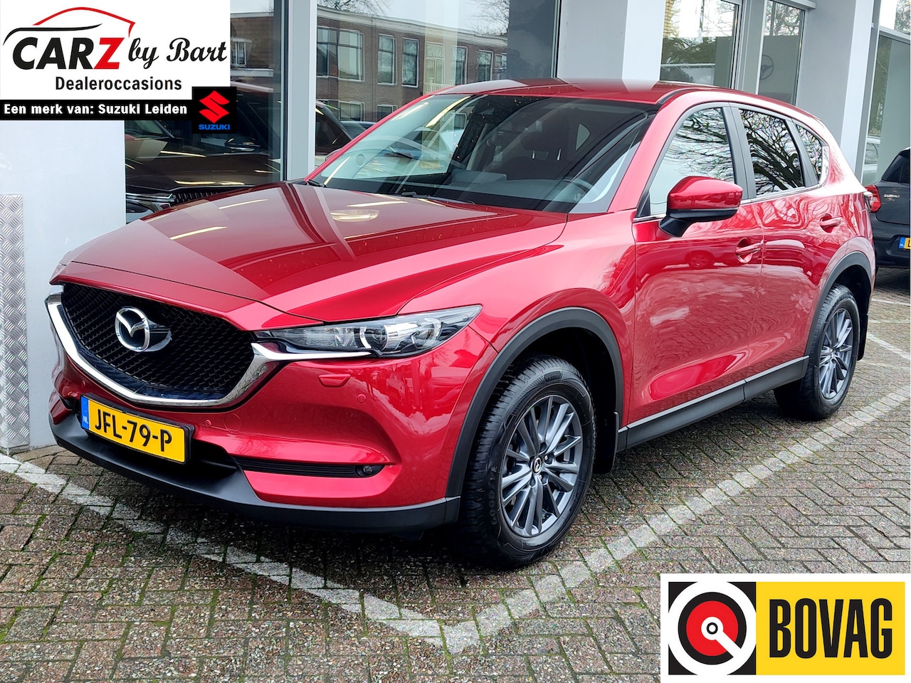 Mazda CX-5 - 2.5 SKYACTIV-G 194 EXCLUSIVE-LINE AUT. Trekhaak | All Seasons | Stuurverw. | Dodehoeksens. - AutoWereld.nl
