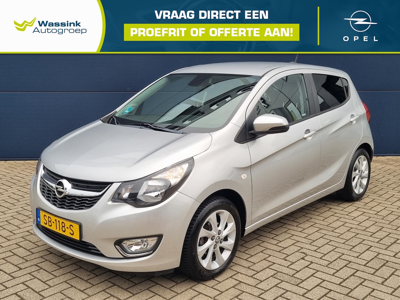 Opel Karl - 1.0 75pk 5drs Automaat | Climate control | Navigatie via app | Lm-velgen | Cruise control - AutoWereld.nl