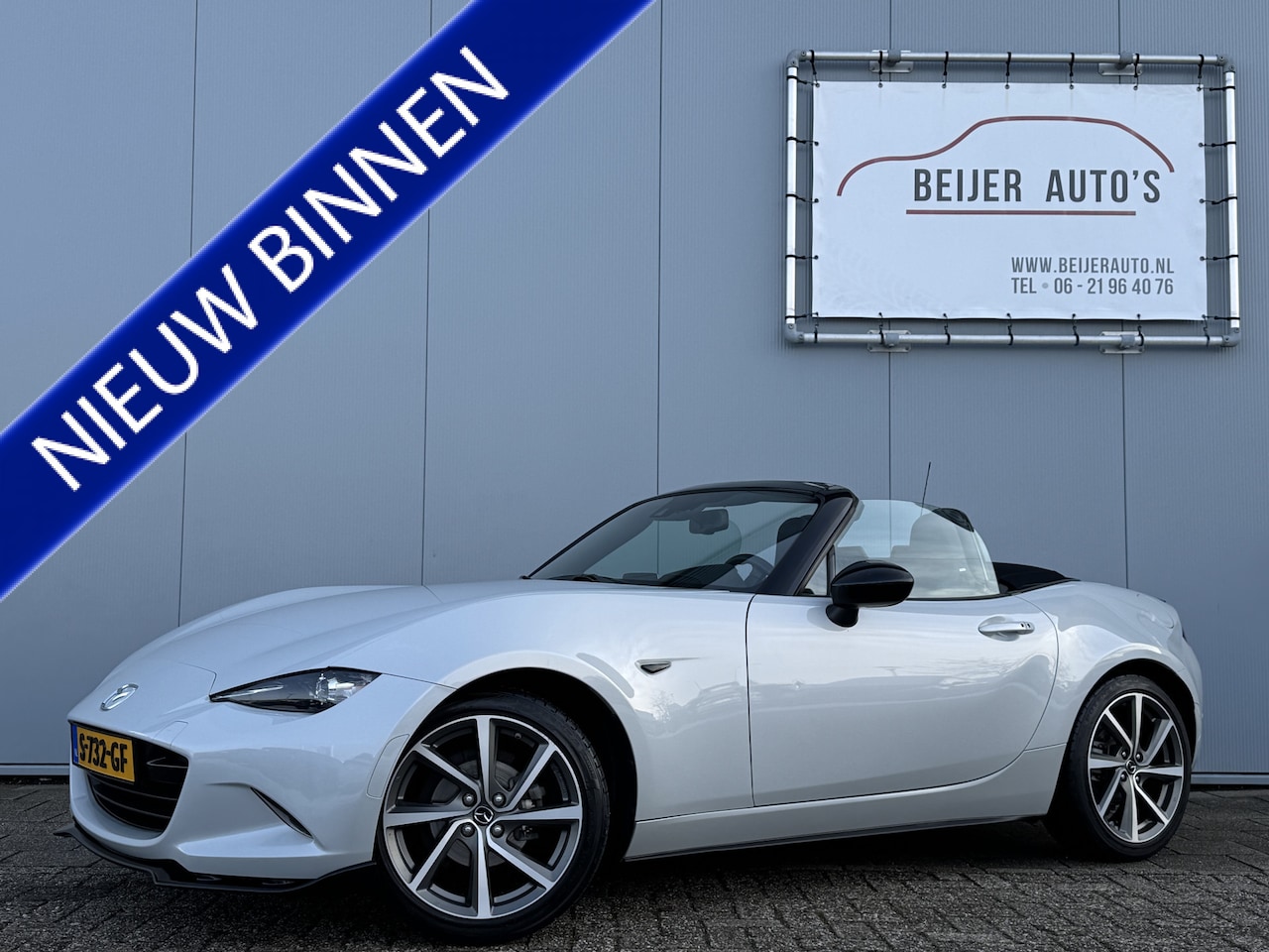 Mazda MX-5 - 1.5 SkyActiv-G 131 S Carplay/LED/17inch. - AutoWereld.nl